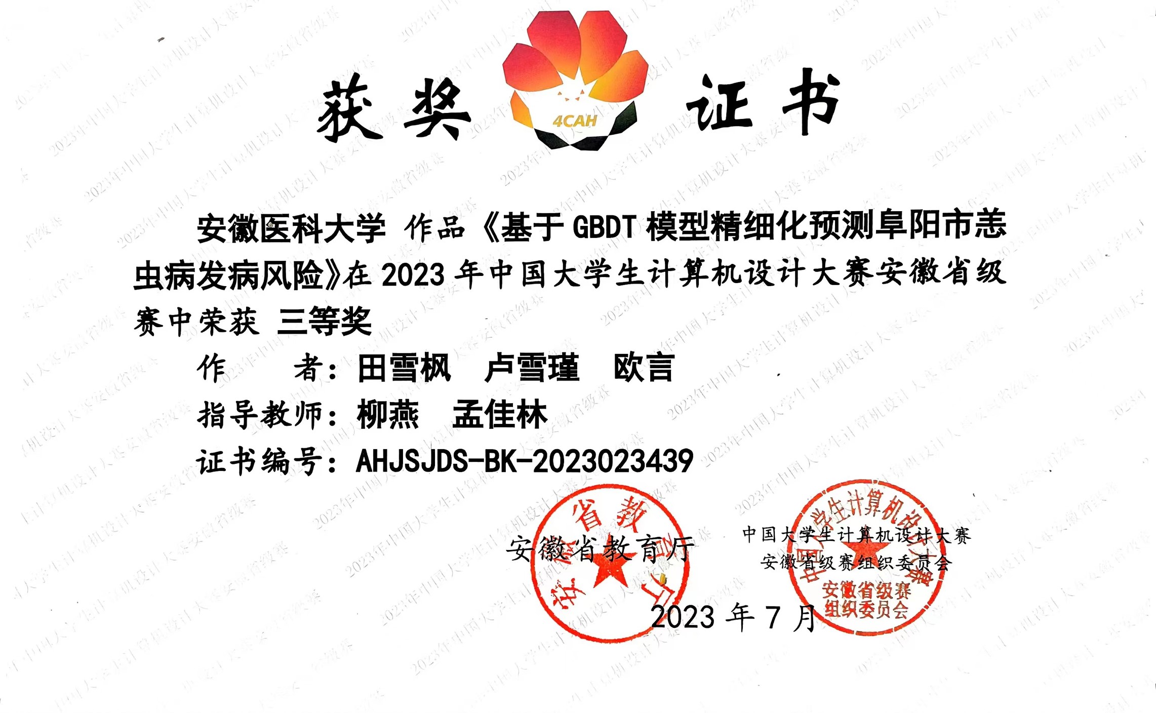 2023-大学生计算机大赛-安徽省三等奖.jpg